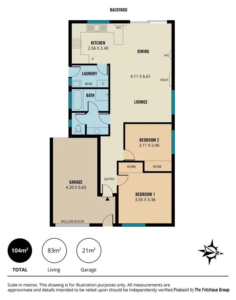 Floorplan of Homely house listing, 11/24 Smugglers Drive, Seaford Rise SA 5169