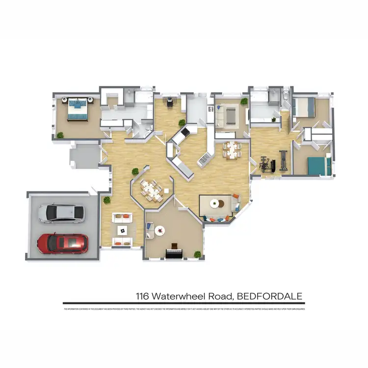 Floorplan of Homely house listing, 116 Waterwheel Road, Bedfordale WA 6112