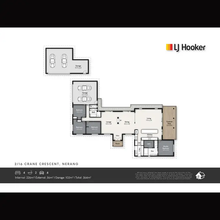 Floorplan of Homely house listing, 2/16 Crane Crescent, Nerang QLD 4211