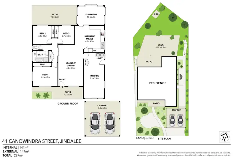 Floorplan of Homely house listing, 41 Canowindra Street, Jindalee QLD 4074