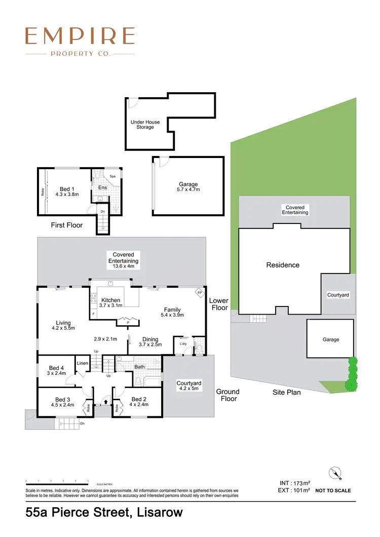 Floorplan of Homely house listing, 55A Pierce Street, Lisarow NSW 2250