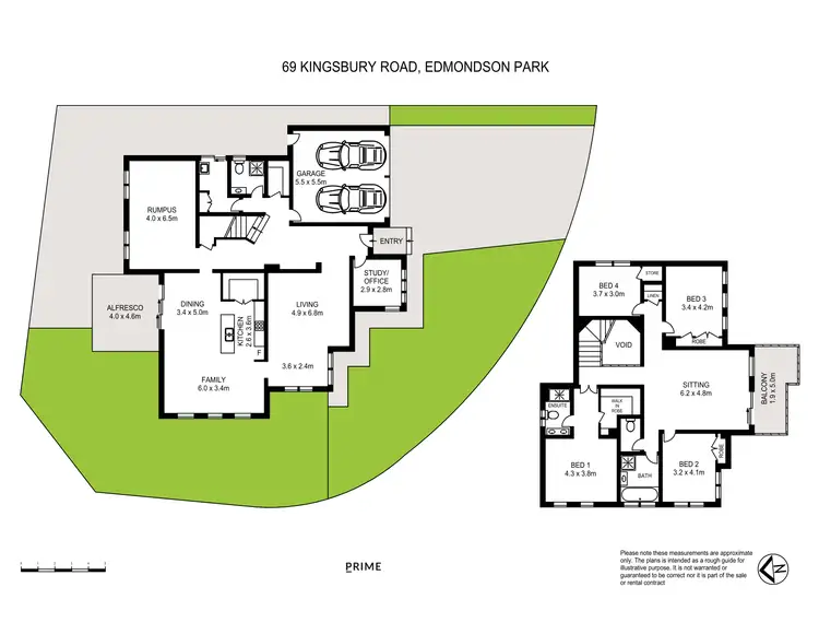 Floorplan of Homely house listing, 69 Kingsbury Road, Edmondson Park NSW 2174