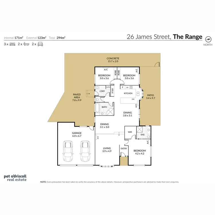 Floorplan of Homely house listing, 26 James Street, The Range QLD 4700