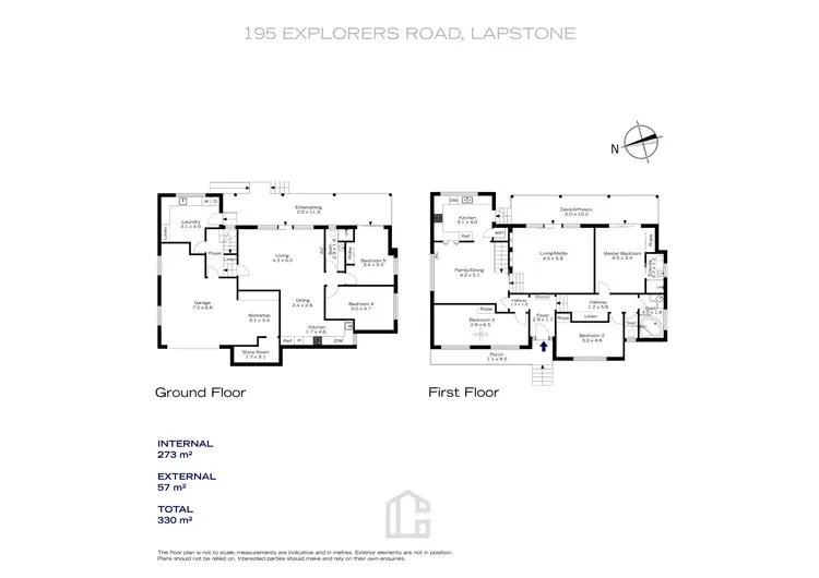 Floorplan of Homely house listing, 195 Explorers Road, Lapstone NSW 2773