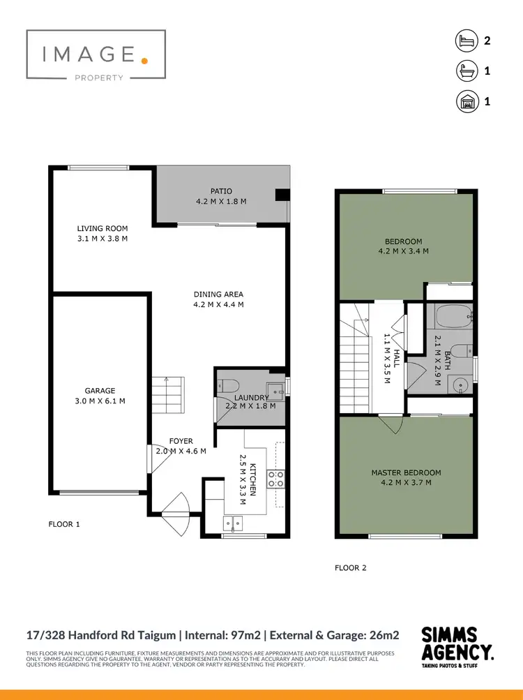 Floorplan of Homely unit listing, 17/328 Handford Road, Taigum QLD 4018