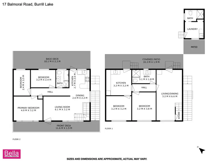 Floorplan of Homely house listing, 17 Balmoral Road, Burrill Lake NSW 2539