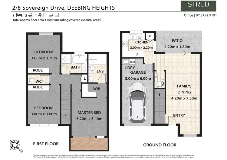 Floorplan of Homely house listing, 2/8 Sovereign Drive, Deebing Heights QLD 4306