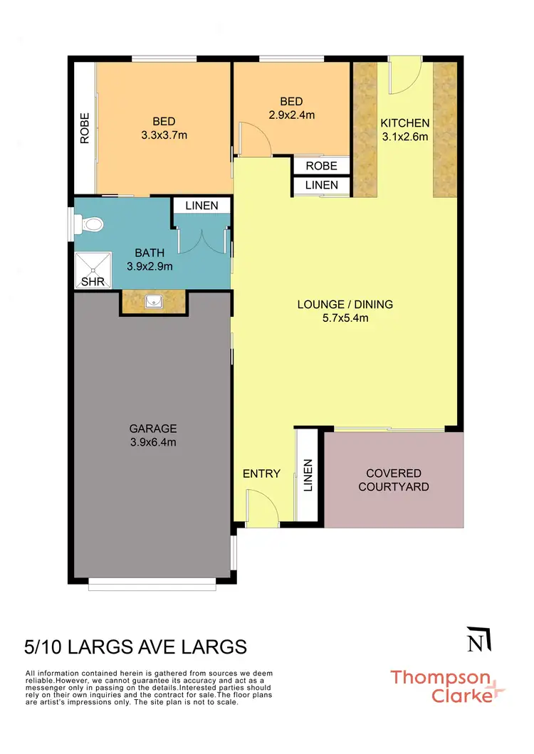 Floorplan of Homely retirement listing, 4/10 Largs Avenue, Largs NSW 2320