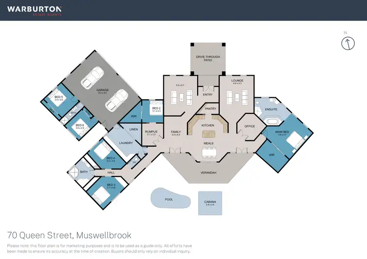 Floorplan of Homely house listing, 70 Queen Street, Muswellbrook NSW 2333