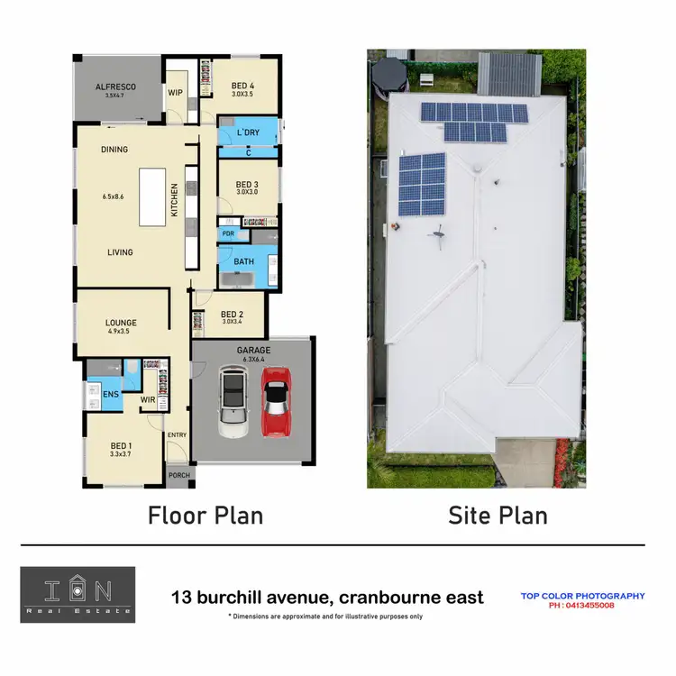 Floorplan of Homely house listing, 13 Burchill Avenue, Cranbourne East VIC 3977