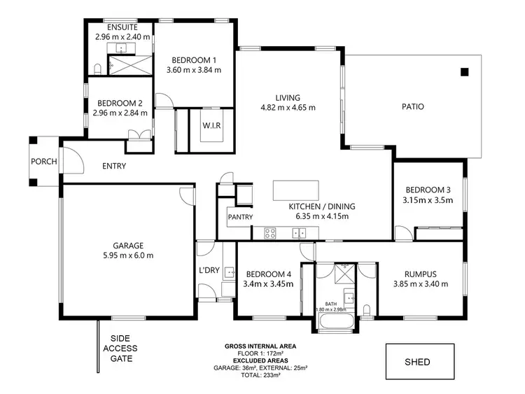 Floorplan of Homely house listing, 3 Honey Myrtle Close, Peregian Springs QLD 4573