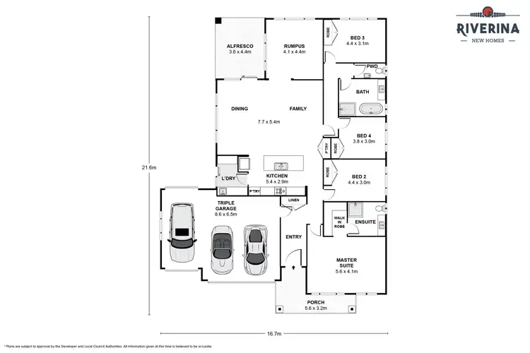 Floorplan of Homely house listing, 21 Lacebark Drive, Forest Hill NSW 2651