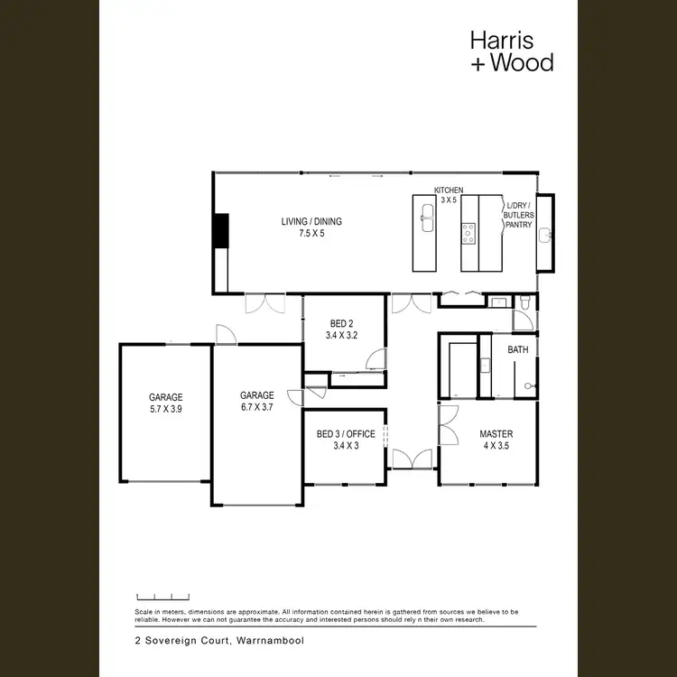 Floorplan of Homely house listing, 2 Sovereign Court, Warrnambool VIC 3280