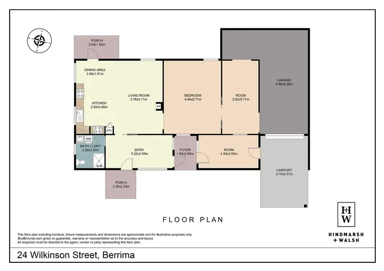 Floorplan of Homely rural property listing, 19 Wilkinson Street, Berrima NSW 2577