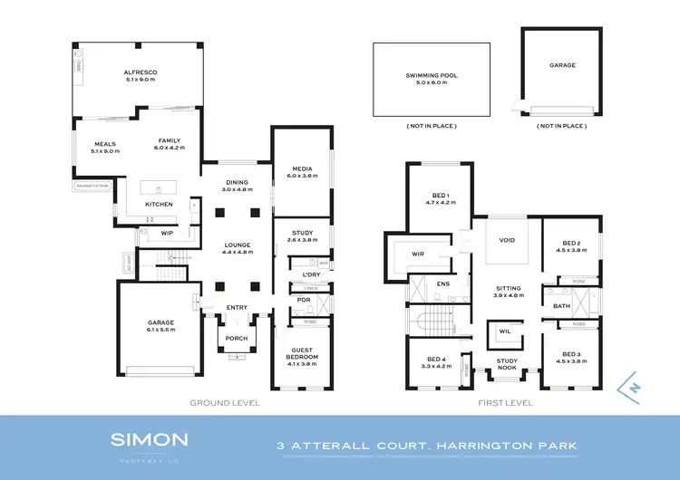 Floorplan of Homely house listing, 3 Atterall Court, Harrington Park NSW 2567