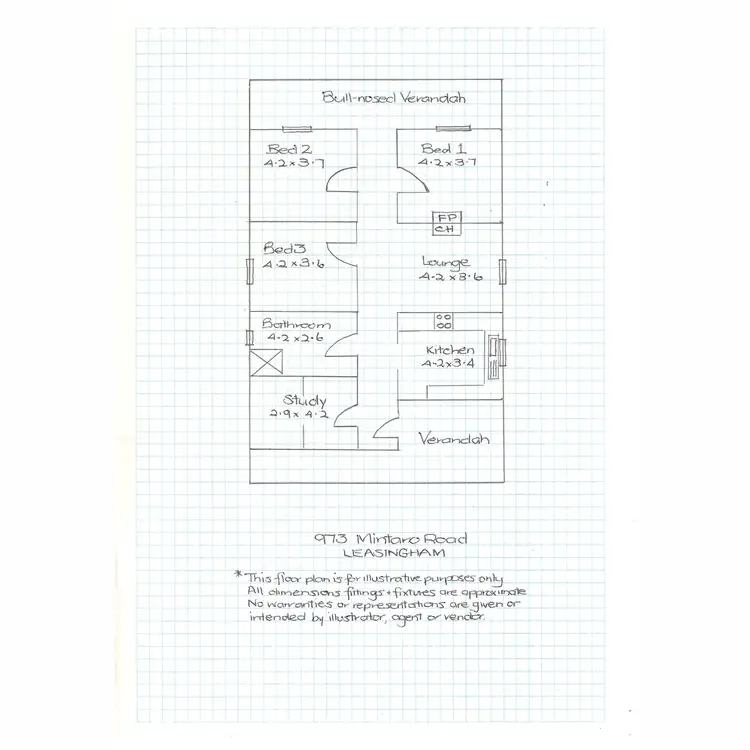 Floorplan of Homely house listing, 973 Mintaro Road, Leasingham SA 5452