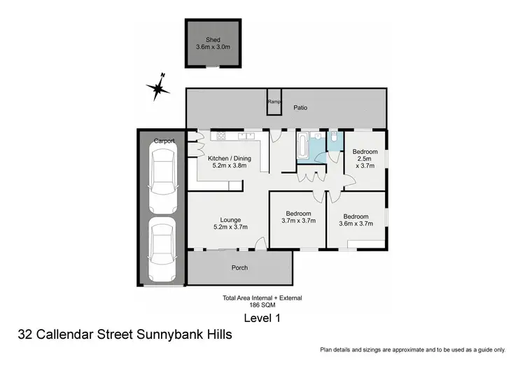 Floorplan of Homely house listing, 32 Callendar Street, Sunnybank Hills QLD 4109