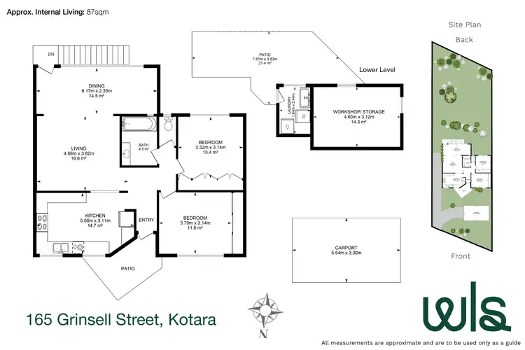 Floorplan of Homely house listing, 165 Grinsell Street, Kotara NSW 2289