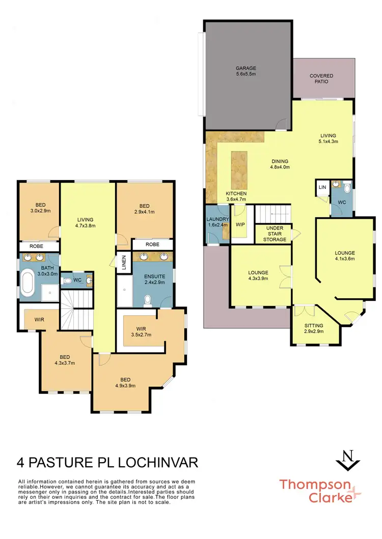 Floorplan of Homely house listing, 4 Pasture Place, Lochinvar NSW 2321