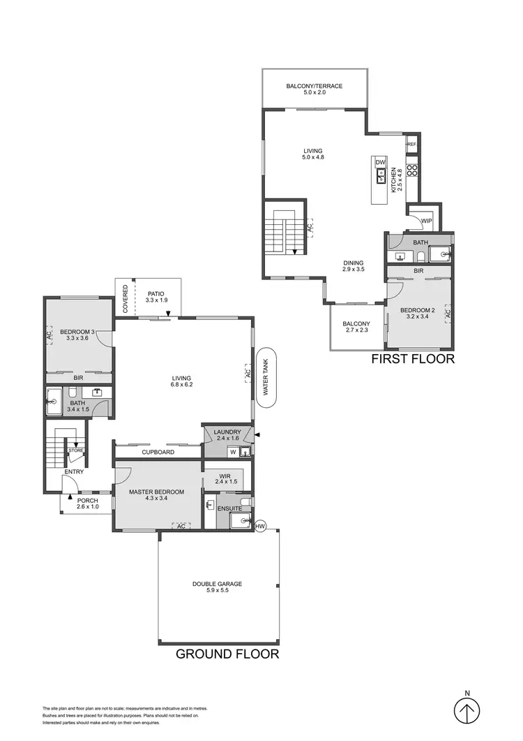 Floorplan of Homely townhouse listing, 3/25 Codrington Street, Dromana VIC 3936