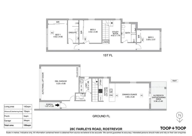 Floorplan of Homely house listing, 28C Fairleys Road, Rostrevor SA 5073