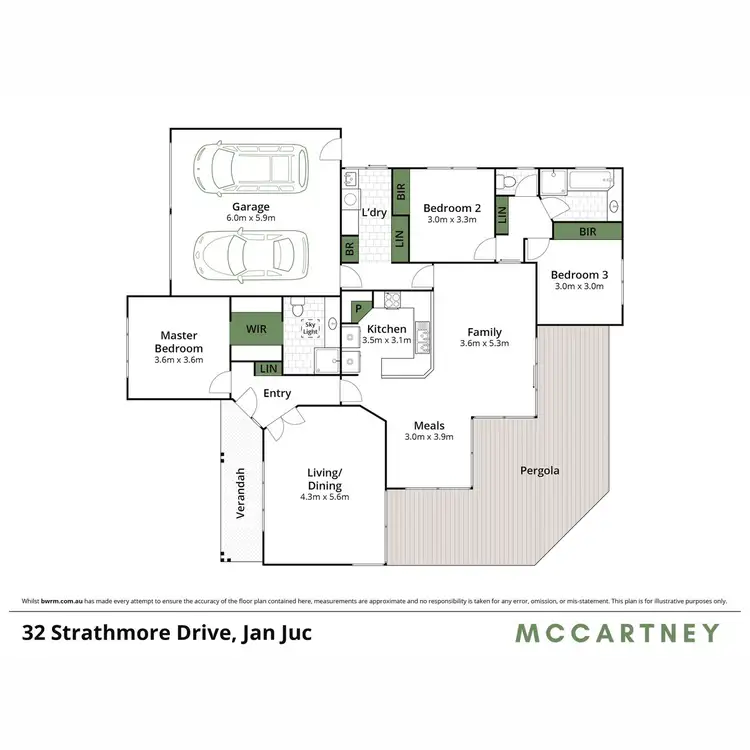 Floorplan of Homely house listing, 32 Strathmore Drive, Jan Juc VIC 3228