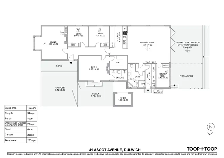 Floorplan of Homely house listing, 41 Ascot Avenue, Dulwich SA 5065