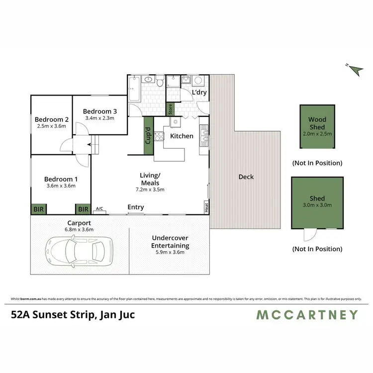 Floorplan of Homely house listing, 52A Sunset Strip, Jan Juc VIC 3228