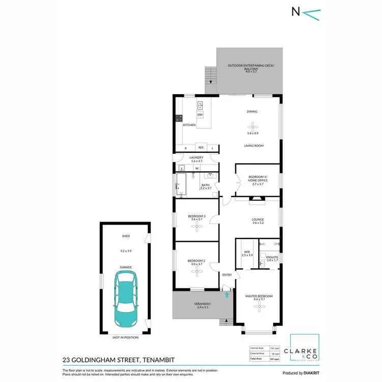 Floorplan of Homely house listing, 23 Goldingham Street, Tenambit NSW 2323