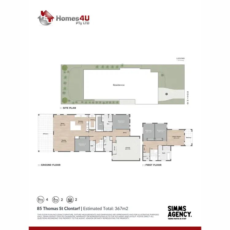 Floorplan of Homely house listing, 85 Thomas Street, Clontarf QLD 4019