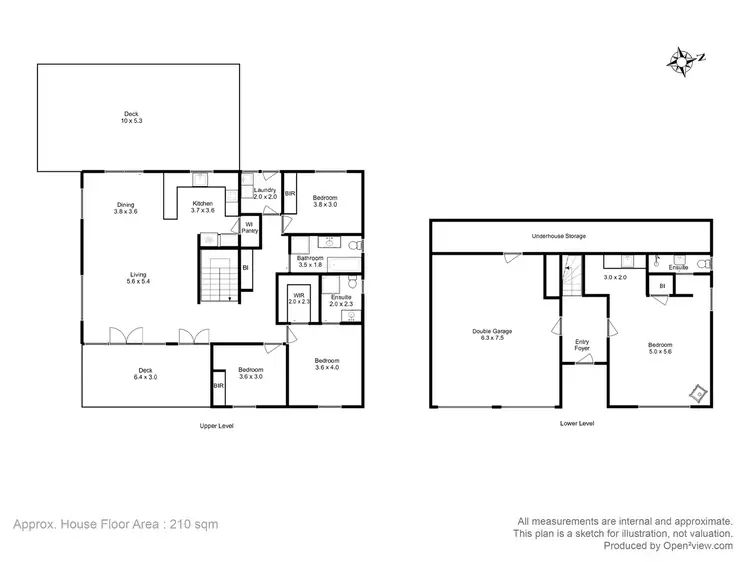 Floorplan of Homely house listing, 14 McClements Street, Howrah TAS 7018