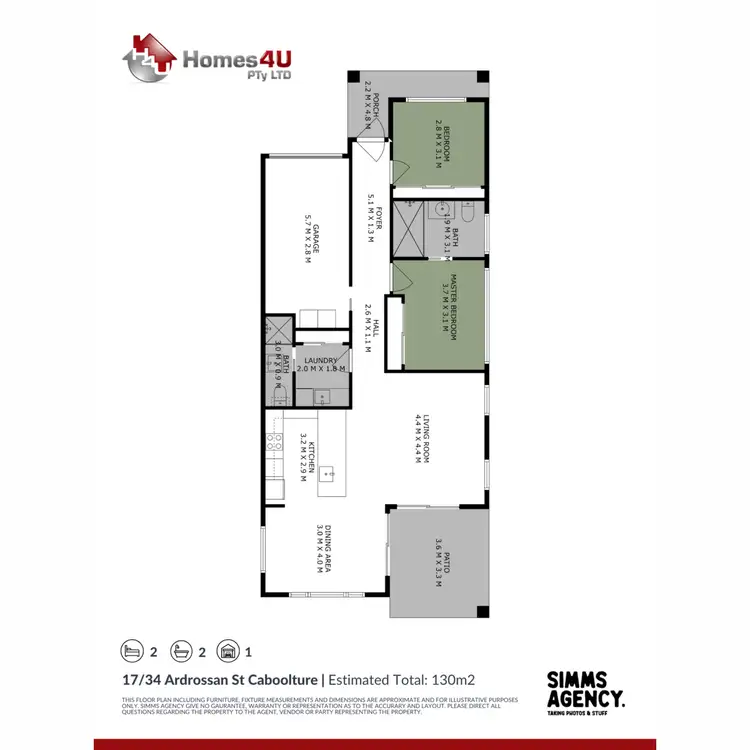 Floorplan of Homely retirement listing, 17/34 Ardrossan Street, Caboolture QLD 4510
