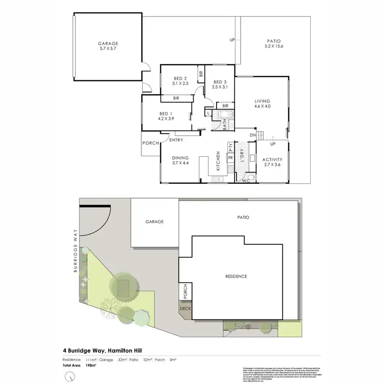 Floorplan of Homely house listing, 4 Burridge Way, Hamilton Hill WA 6163