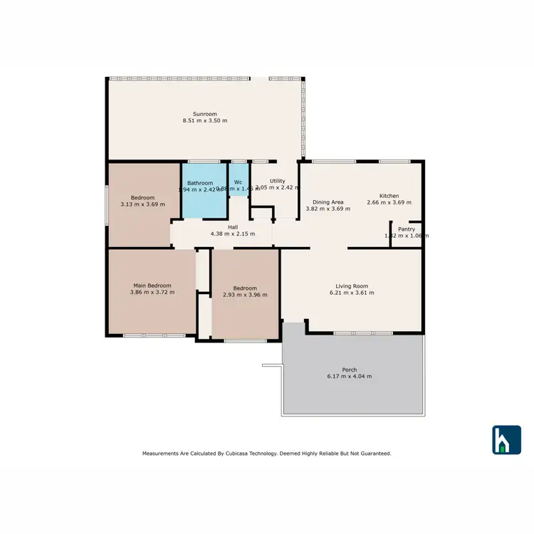 Floorplan of Homely house listing, 61 Maitland Street, Wee Waa NSW 2388