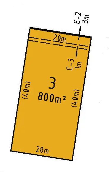 Floorplan of Homely land listing, LOT 3 Snow Gum Road, Heyfield VIC 3858