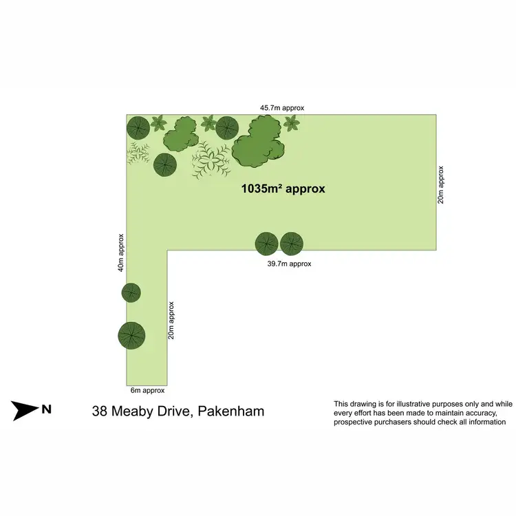 Floorplan of Homely land listing, 38 Meaby Drive, Pakenham VIC 3810