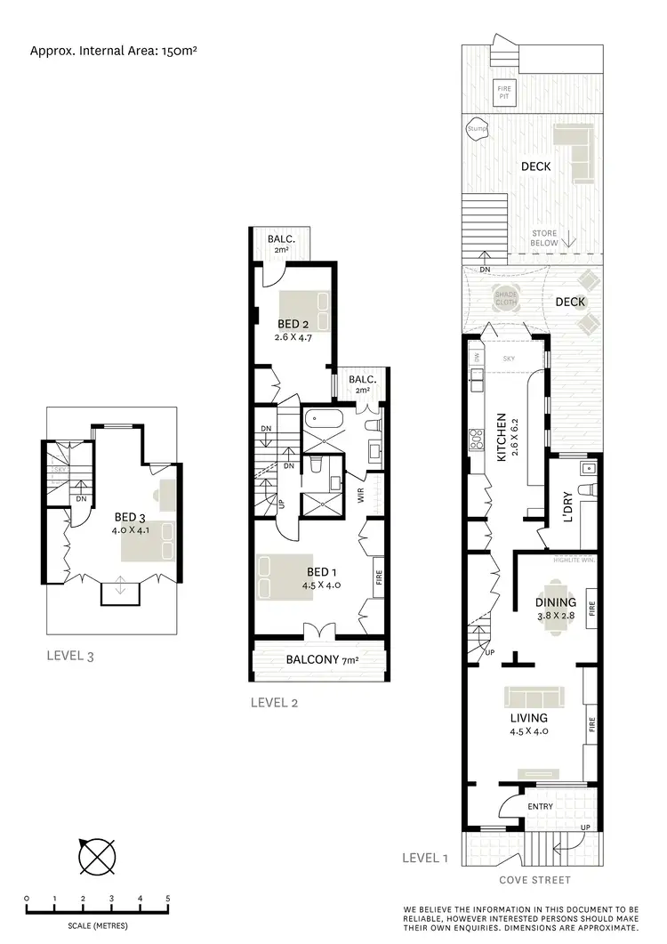Floorplan of Homely house listing, 13 Cove Street, Birchgrove NSW 2041