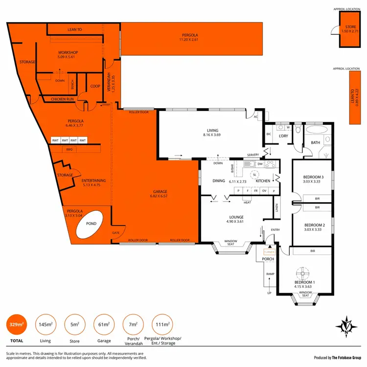 Floorplan of Homely house listing, 14 Claire Avenue, Morphett Vale SA 5162