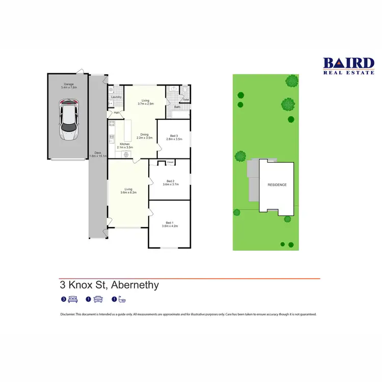 Floorplan of Homely house listing, 3 Knox Street, Abernethy NSW 2325