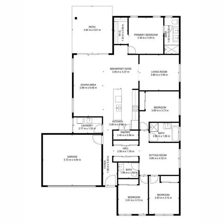 Floorplan of Homely house listing, 23 Chantilly Street, Bargara QLD 4670