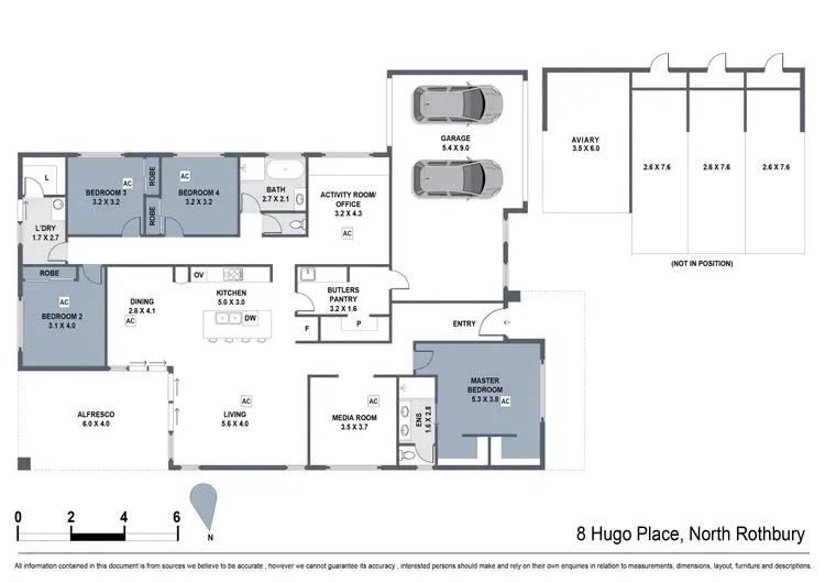 Floorplan of Homely house listing, 8 Hugo Place, North Rothbury NSW 2335