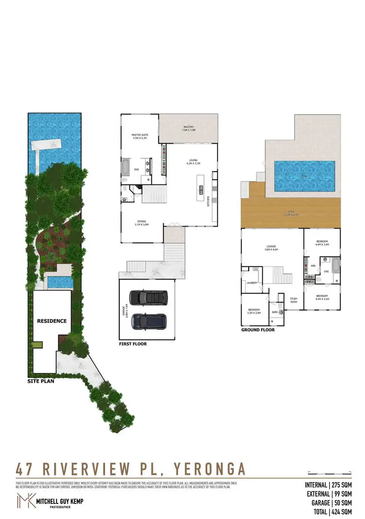 Floorplan of Homely house listing, 47 Riverview Place, Yeronga QLD 4104