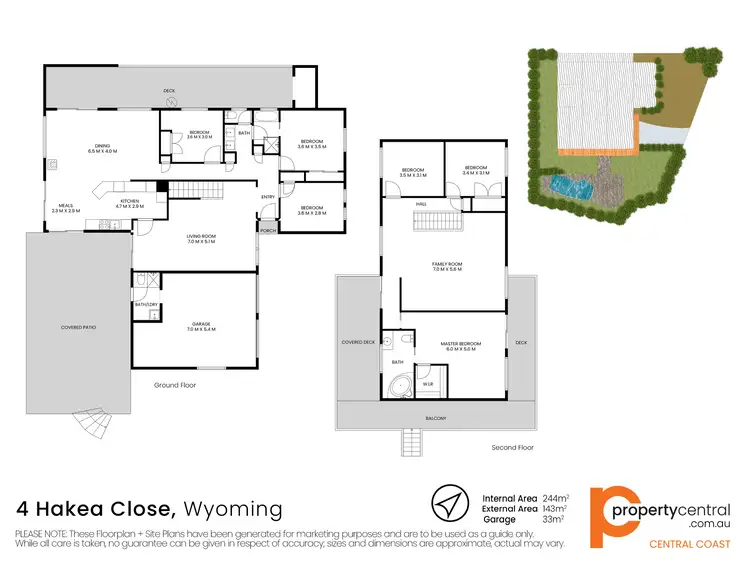 Floorplan of Homely house listing, 4 Hakea Close, Wyoming NSW 2250