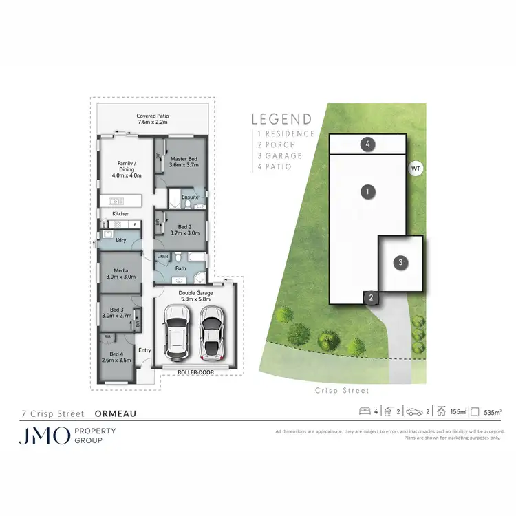 Floorplan of Homely house listing, 7 Crisp Street, Ormeau QLD 4208