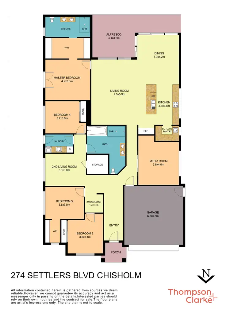 Floorplan of Homely house listing, 274 Settlers Boulevard, Chisholm NSW 2322