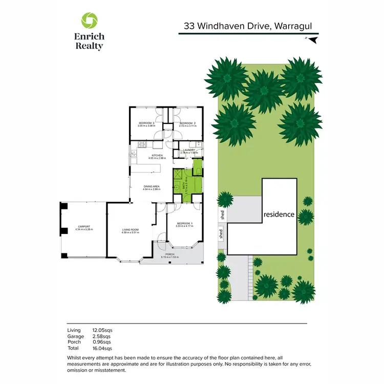 Floorplan of Homely house listing, 33 Windhaven Drive, Warragul VIC 3820