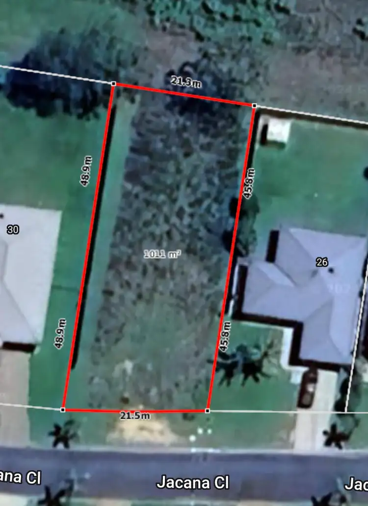 Floorplan of Homely land listing, 28 Jacana Close, Mareeba QLD 4880