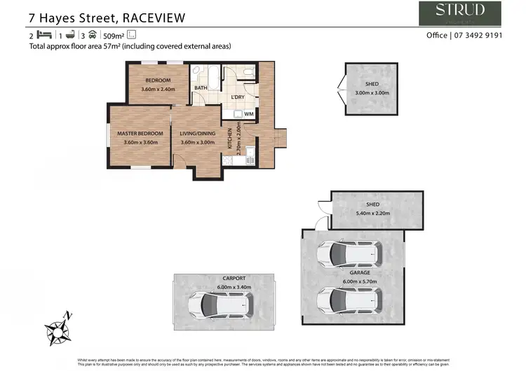 Floorplan of Homely house listing, 7 Hayes Street, Raceview QLD 4305