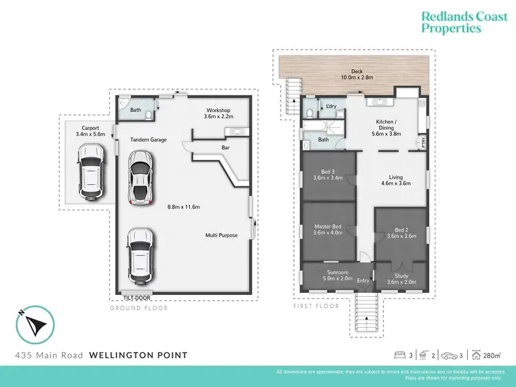 Floorplan of Homely house listing, 453 Main Road, Wellington Point QLD 4160