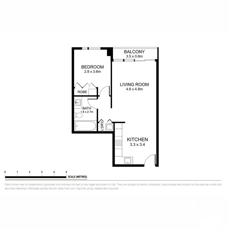 Floorplan of Homely apartment listing, 409/505 St Kilda Road, Melbourne VIC 3000